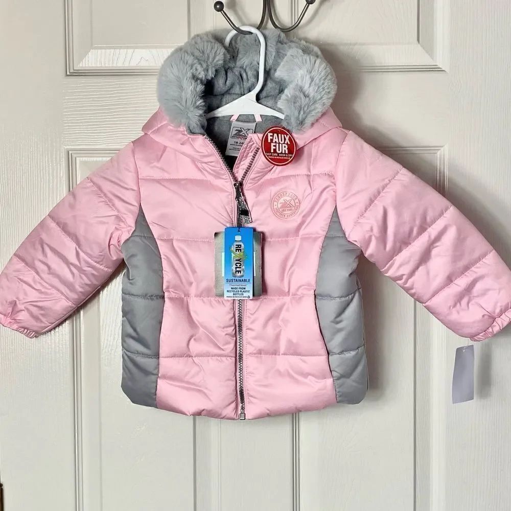 ZeroXposur Girls’ 18M-24M Macy Puffer Jacket Color: Quartz